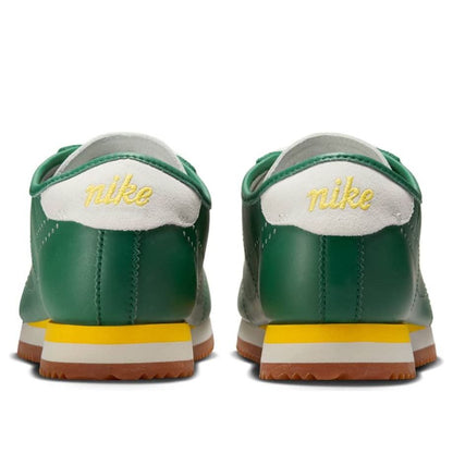 Nike(WMNS)  Cortez Leather 'Gorge Green Amarillo Gum'