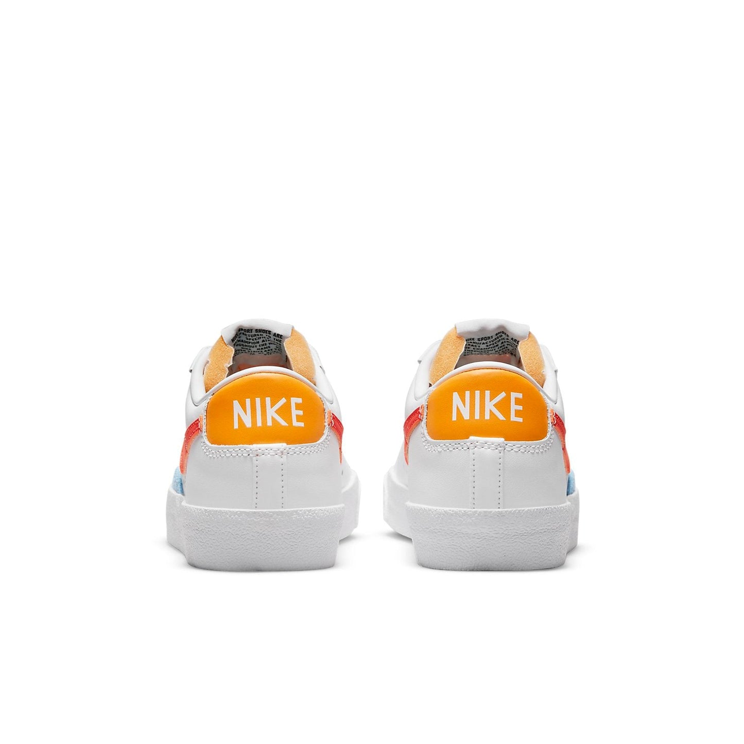 Nike(WMNS)  Blazer Low '77 'White Orange'