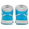 (WMNS) Air Jordan 1 Mid 'Dark Powder Blue' BQ6472-400