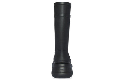 (WMNS) Crocs x Balenciaga Boots 'Black' 677388W1S8E1000