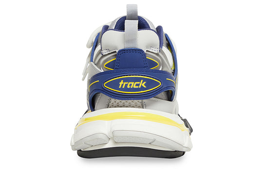 Balenciaga Track Sneaker 'White Dark Blue Yellow' 542023W3AC49471