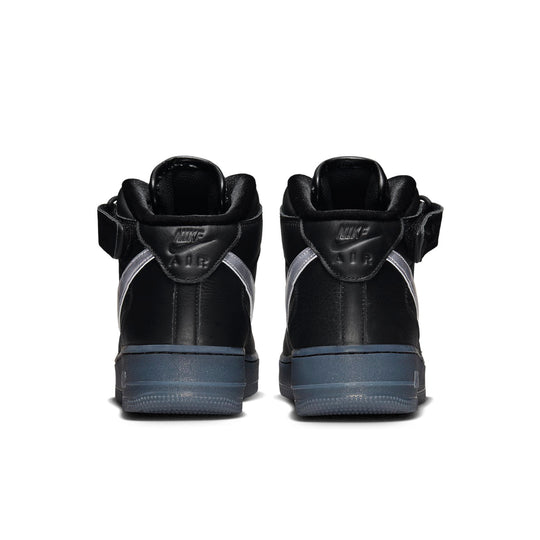 Nike Air Force 1 Mid Premium 'Black Metallic Silver' DX3061-001