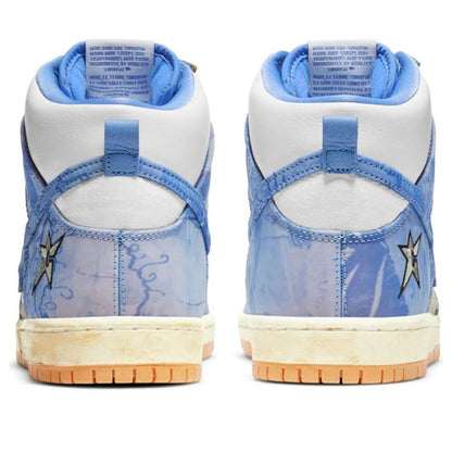 Nike SB Dunk High 'White Dark Sulfur Coconut Milk' CV1677-100