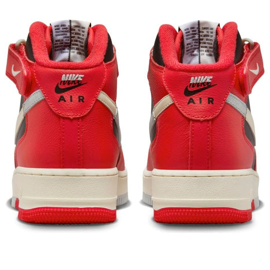 Nike Air Force 1 Mid LV8 'Split Black Red' DZ2554-001