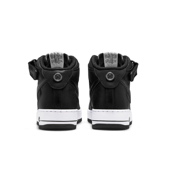 Nike x Stussy Air Force 1 Mid 'Black Snakeskin' DJ7840-001