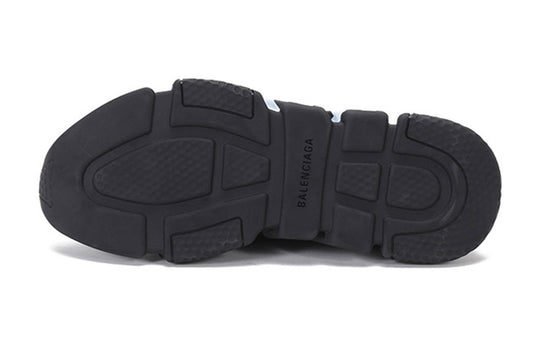 Balenciaga Speed Sports Shoes Black/White 645334W2DB71006