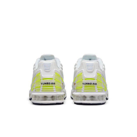 Nike Air Max Plus 3 '3D Swoosh - White Volt' DV6823-100