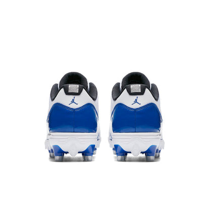 Air Jordan 11 Retro Low Cleat 'White Blue' AO1560-107