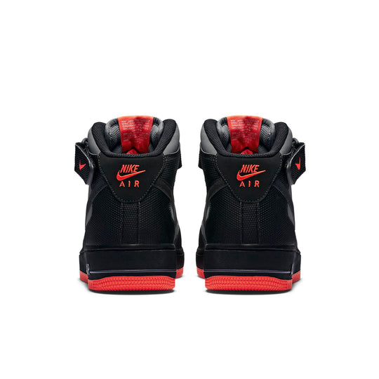 Nike Air Force 1 Mid '07 'Dark Grey Crimson' 315123-031