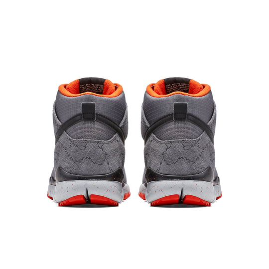 Nike x Poler Dunk High OMS 'Dark Grey Orange' 806335-008
