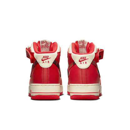 Nike Air Force 1 Mid '07 LX 'Red Plaid' DV0792-101