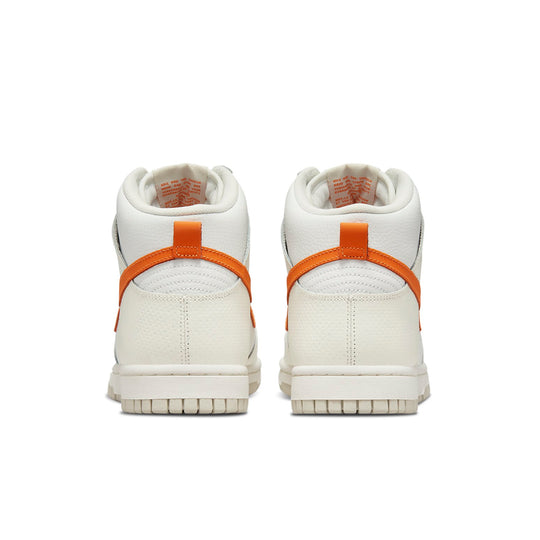 (WMNS) Nike Dunk High 'White Magma Orange' DV6986-100