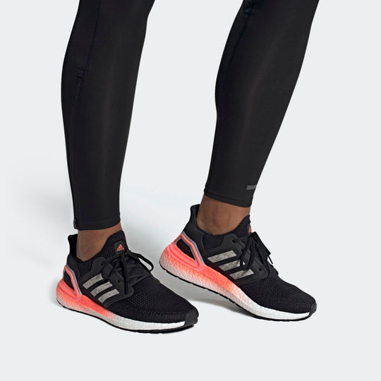 adidas Ultra Boost 20 'Core Black Signal Coral' EG0756