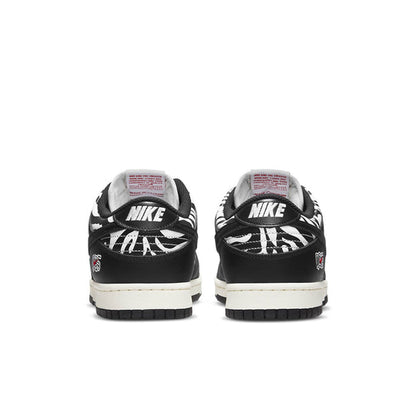 Nike x Quartersnacks SB Dunk Low 'Little Debbies Zebra Cakes' DM3510-001