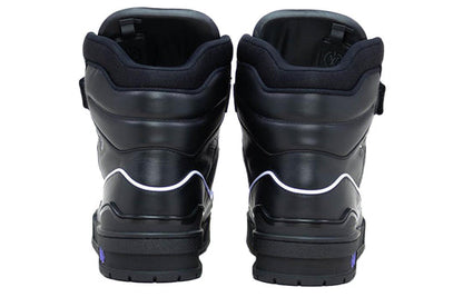 LOUIS VUITTON X408 Led Limited Ankle Sneakers 'Black' 1A5V3X