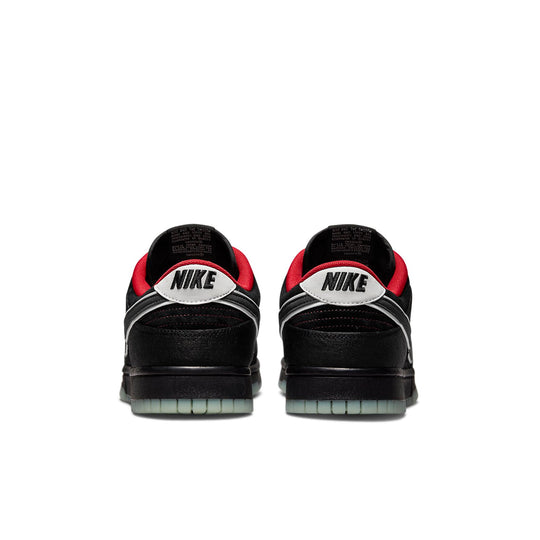 Nike x LPL Dunk Low 'Black White Red' DO2327-011