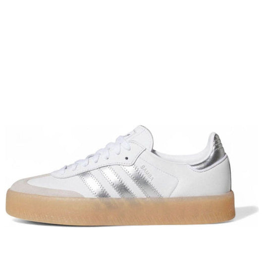 (WMNS) adidas Sambae 'White Silver Gum' JQ8412