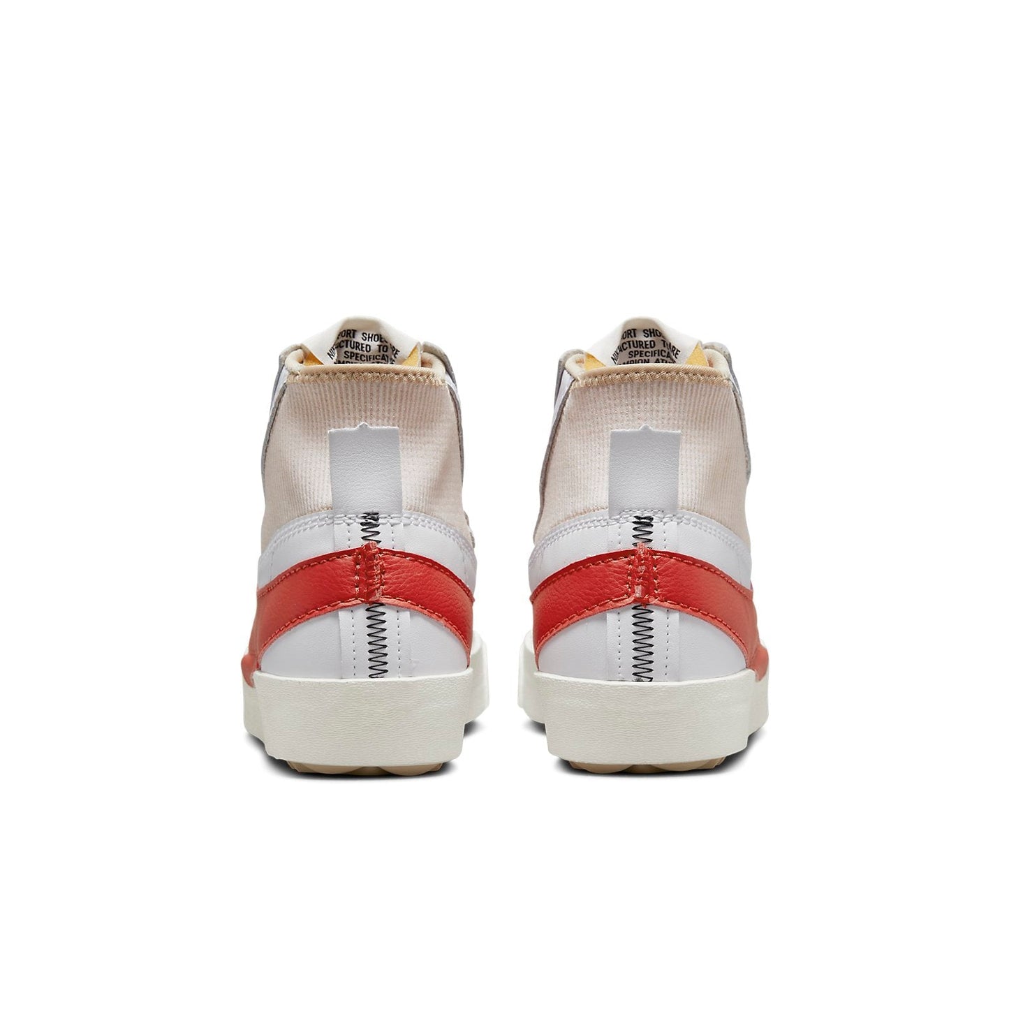NikeBlazer Mid '77 Jumbo 'White Habanero Red'