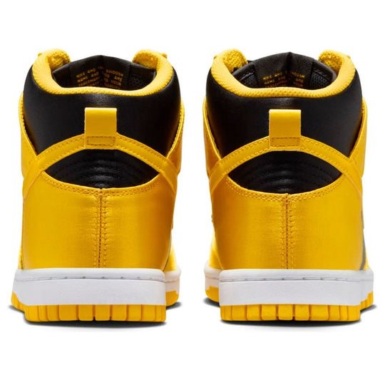(WMNS) Nike Dunk High Goldenrod Satin 'Yellow Black' FN4216-001