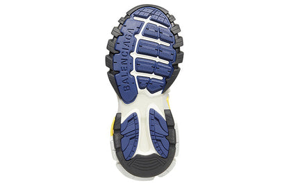 Balenciaga Track Sneaker 'White Dark Blue Yellow' 542023W3AC49471