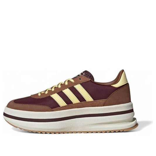 (WMNS) adidas SL 72 Stack 'Burgundy Yellow Brown' JQ6420