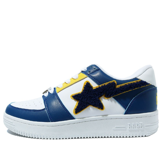 A BATHING APE Bape Sta Low 'Blue White' 1G80-191-001-BW