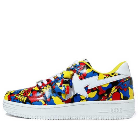 A BATHING APE Bape Sta Low X Medicom Toy 'Yellow' 1G73-191-912-YELLOW