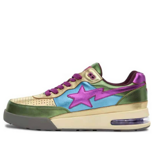 (WMNS) A BATHING APE Road Sta Classic Reborn 'Green Purple Gold' 1I20-291-006-GGP
