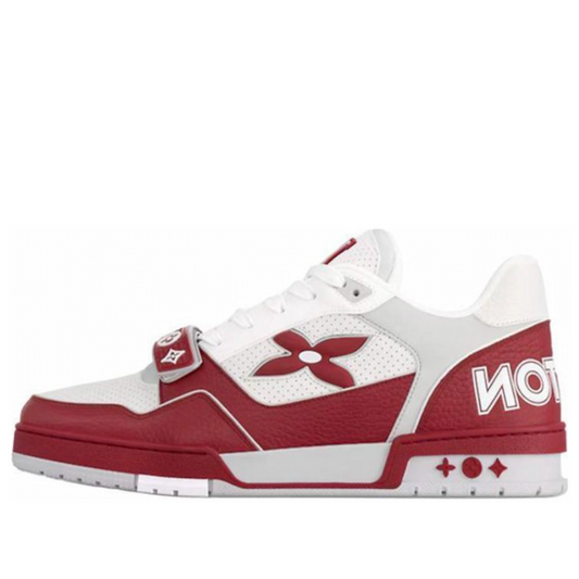 LOUIS VUITTON LV Trainer 'White Red' 1AHTCB