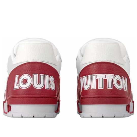 LOUIS VUITTON LV Trainer 'White Red' 1AHTCB