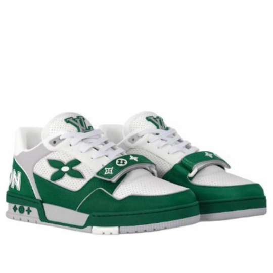LOUIS VUITTON LV Trainer 'White Green' 1AHTCV
