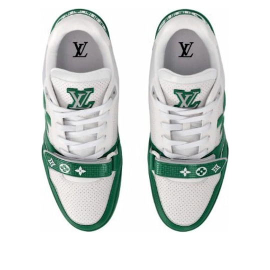 LOUIS VUITTON LV Trainer 'White Green' 1AHTCV