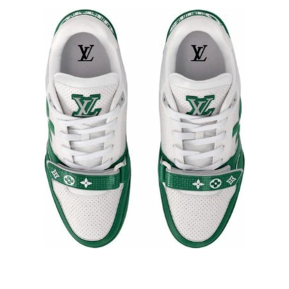LOUIS VUITTON LV Trainer 'White Green' 1AHTCV