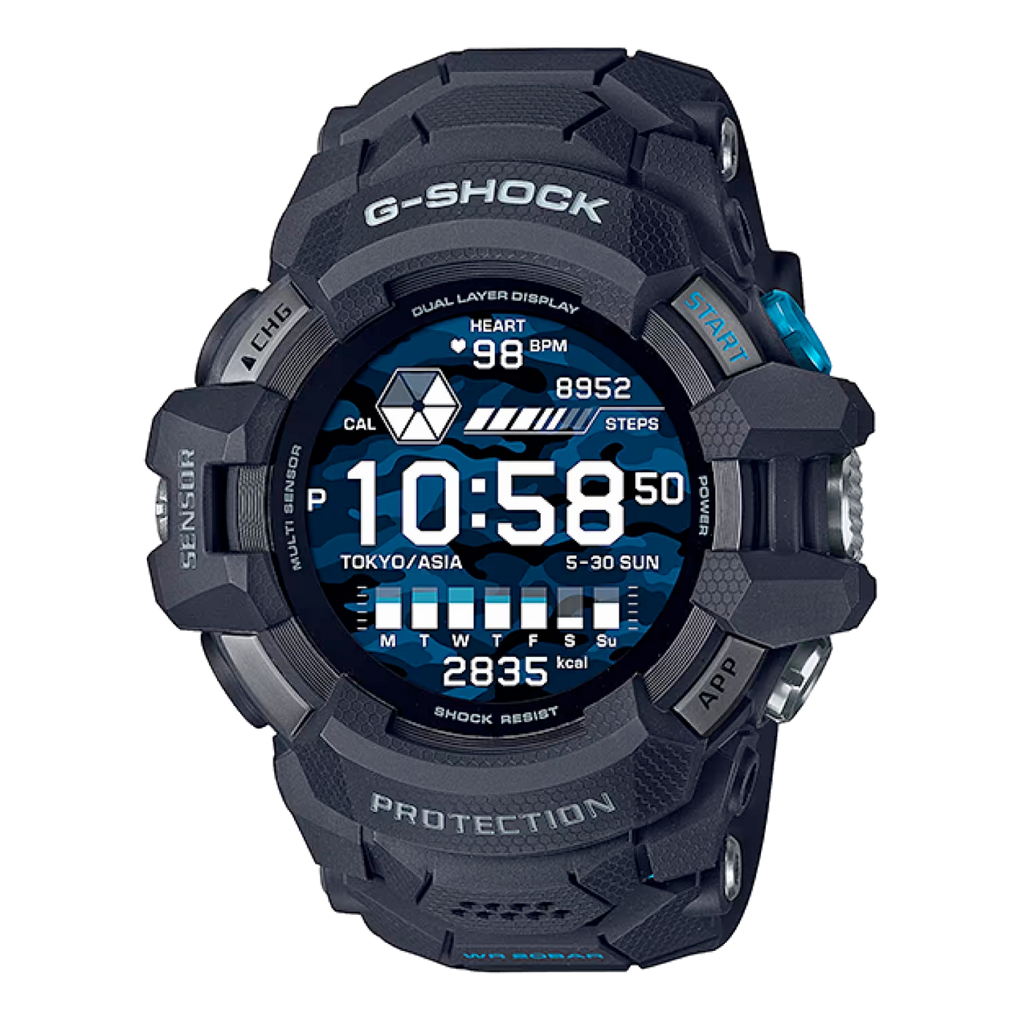 CASIOG-Shock Digital 'Black'