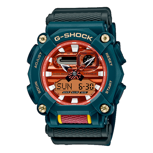 CASIOG-Shock Analog-Digital 'Green'