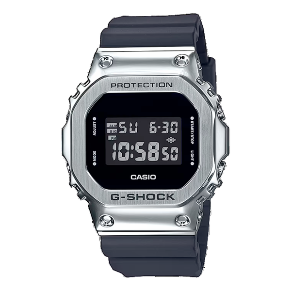 CASIOG-Shock Square 'Black Silver'