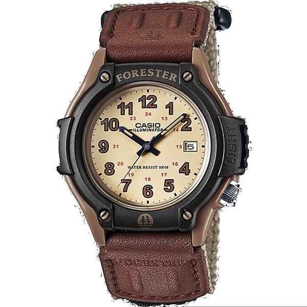CASIOforester Series Forest Retro Fashion Stylish Classic Pointers Series Waterproof Quartz Watch Brown Analog