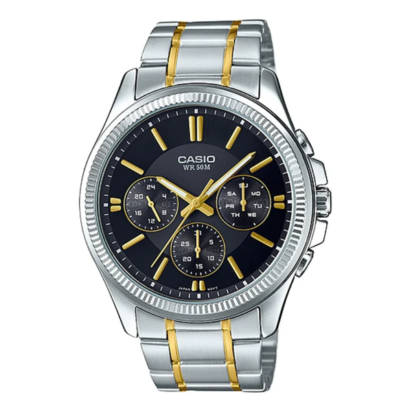CASIOCasio Analog Watch 'Silver Gold'