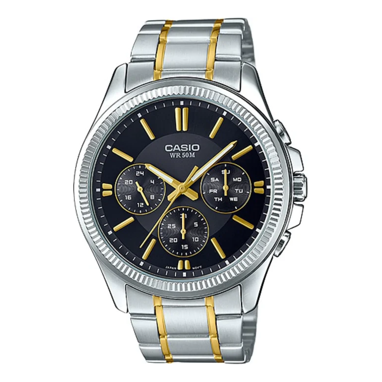 CASIOCasio Analog Watch 'Silver Gold'