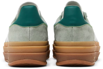 (WMNS) adidas Gazelle Bold 'Silver Green Gum' ID6998