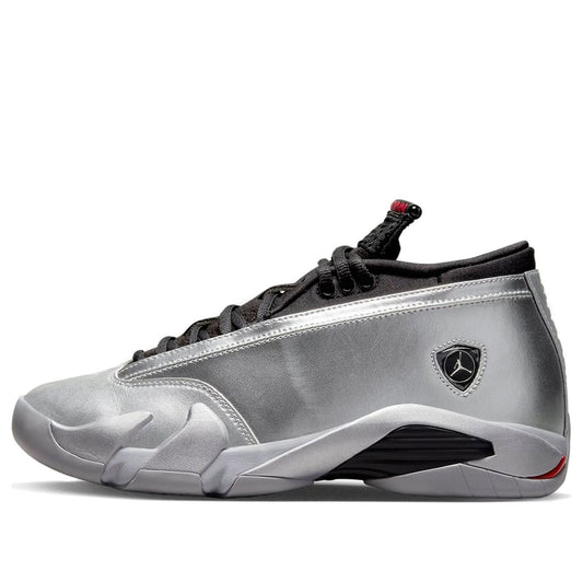 Air Jordan(WMNS)  14 Retro Low 'Metallic Silver'