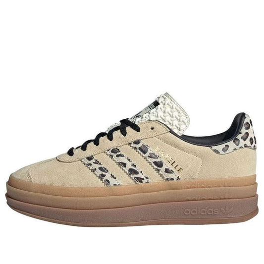 (WMNS) adidas Gazelle Bold 'Cream Black Leopard' JI1370