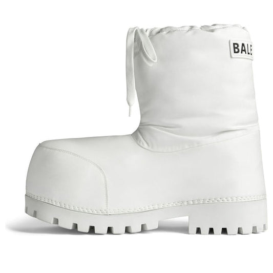 (WMNS) Balenciaga Alaska Low Boots 'White' 780558W4SA19000