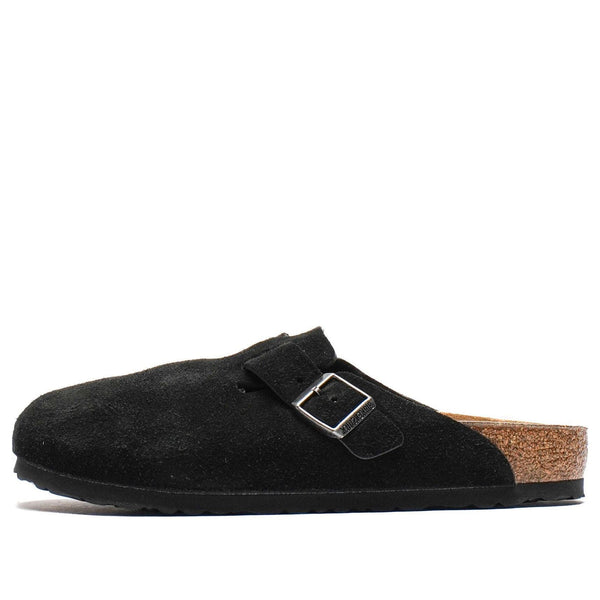BirkenstockBoston Suede 'Black'