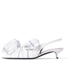 (WMNS) Balenciaga Knife Chemise 40mm Slingback 'White' 786223WB1H29000