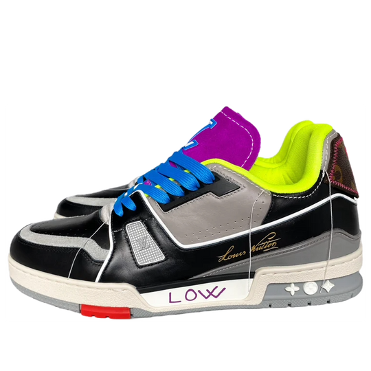 LOUIS VUITTON Paris Exclusive Trainer Sneakers 'Brown' 1AAQ25