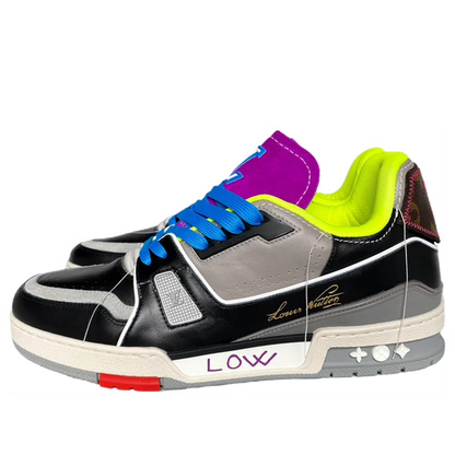 LOUIS VUITTON Paris Exclusive Trainer Sneakers 'Brown' 1AAQ25