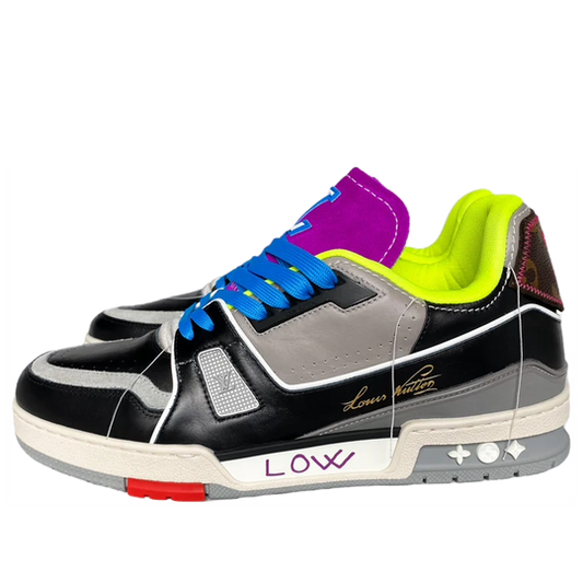 LOUIS VUITTON Paris Exclusive Trainer Sneakers 'Brown' 1AAQ25