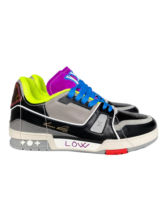 LOUIS VUITTON Paris Exclusive Trainer Sneakers 'Brown' 1AAQ25