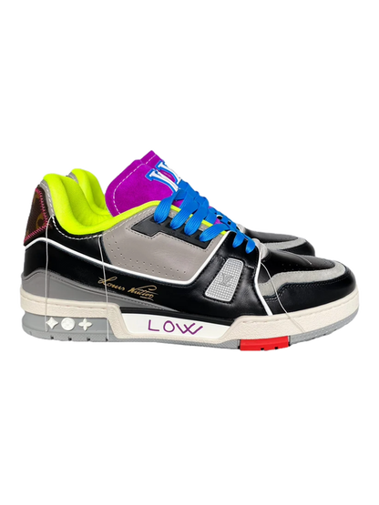 LOUIS VUITTON Paris Exclusive Trainer Sneakers 'Brown' 1AAQ25